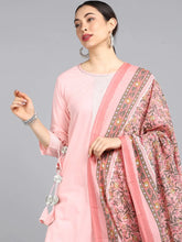 Cotton Printed Kurta Pant Dupatta Set-VKSKD1184E